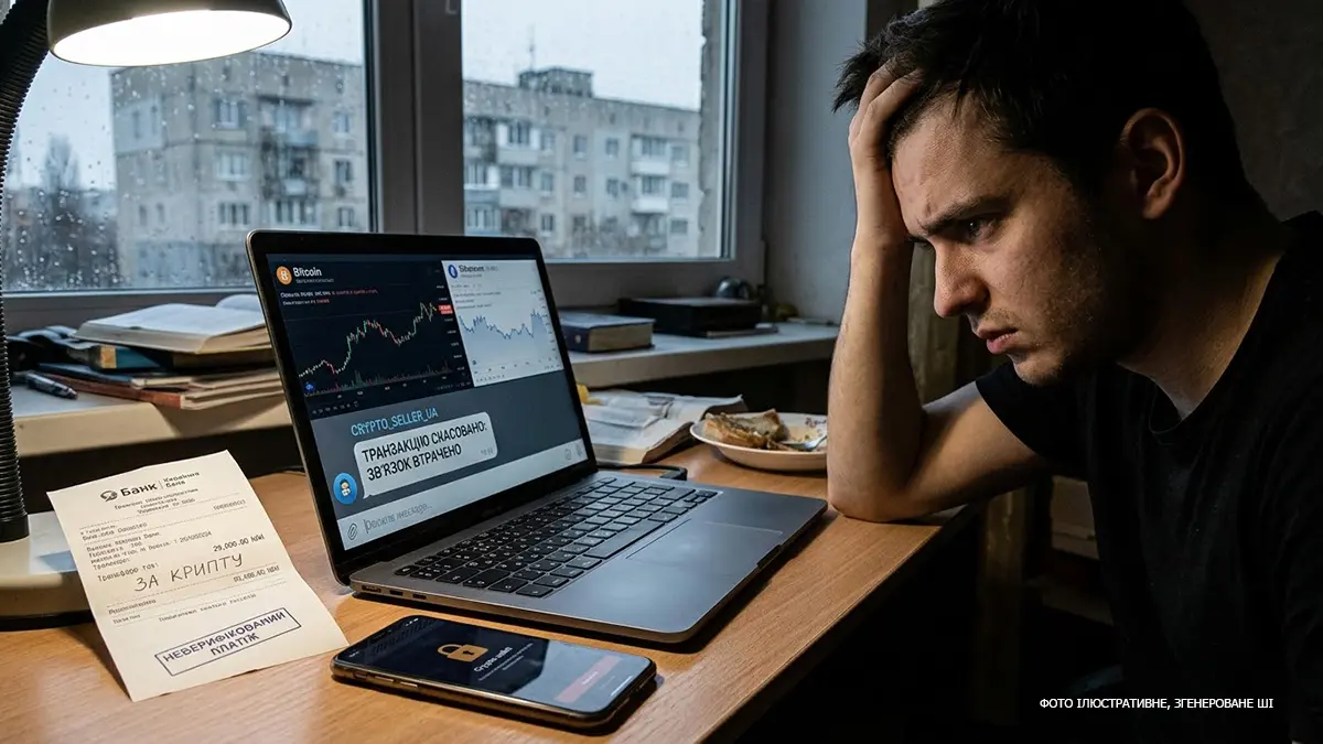 22-річний хмельничанин віддав шахраям 29 тисяч гривень за «крипту»