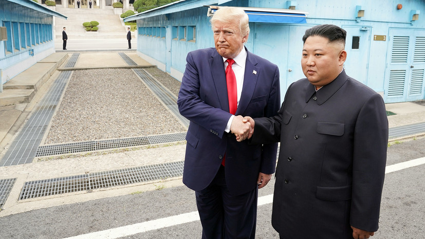 Білий дім заявив, що зустріч Трампа і Кіма не планується під час азіатського візиту